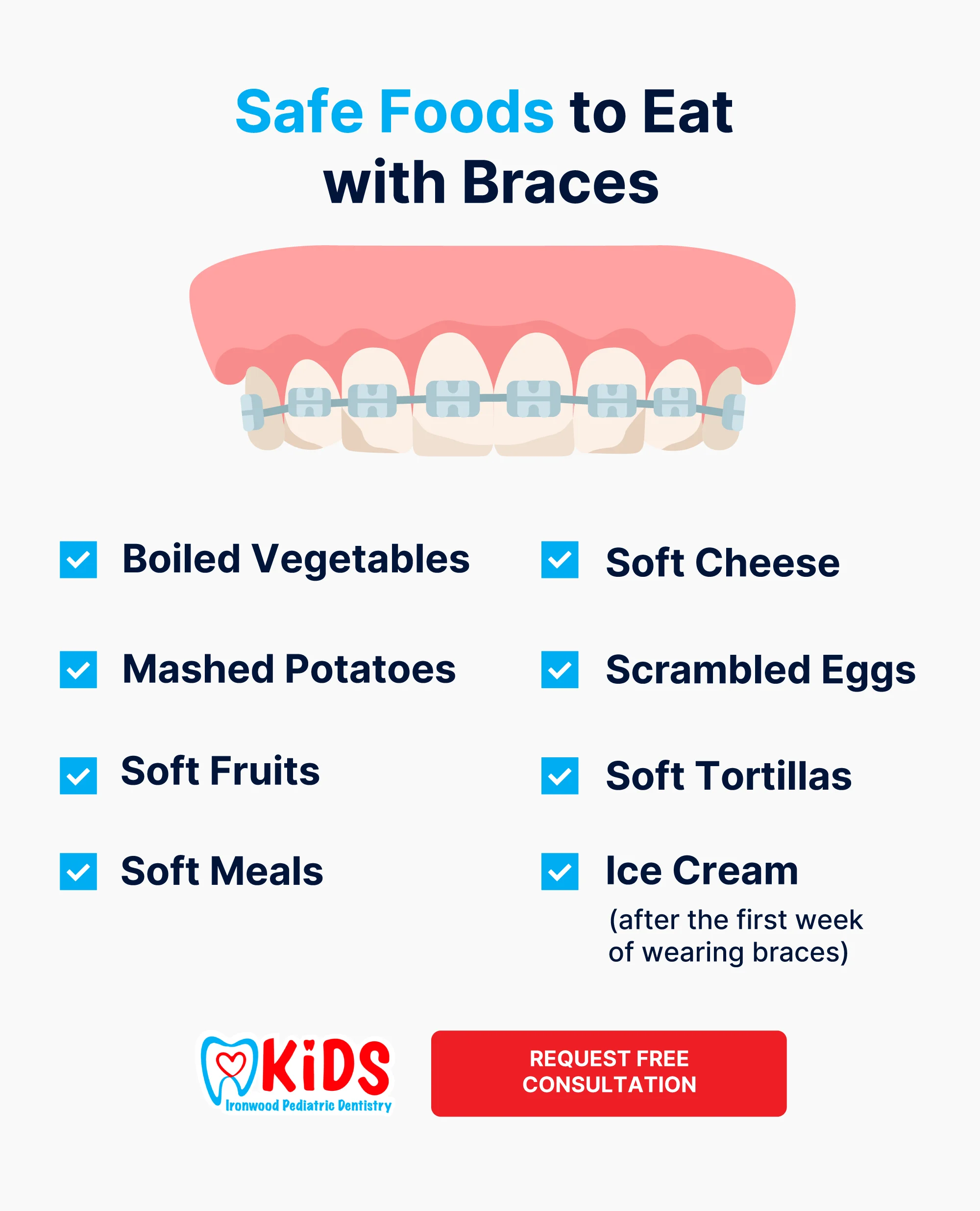 safe foods to eat with braces
