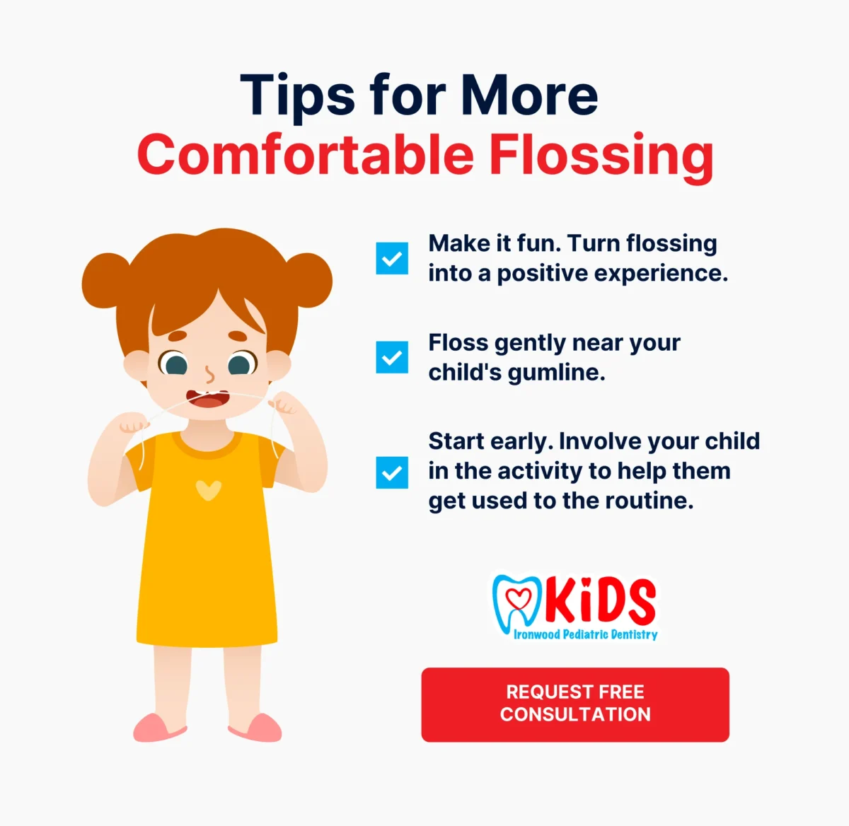 tips for more comfortable flossing